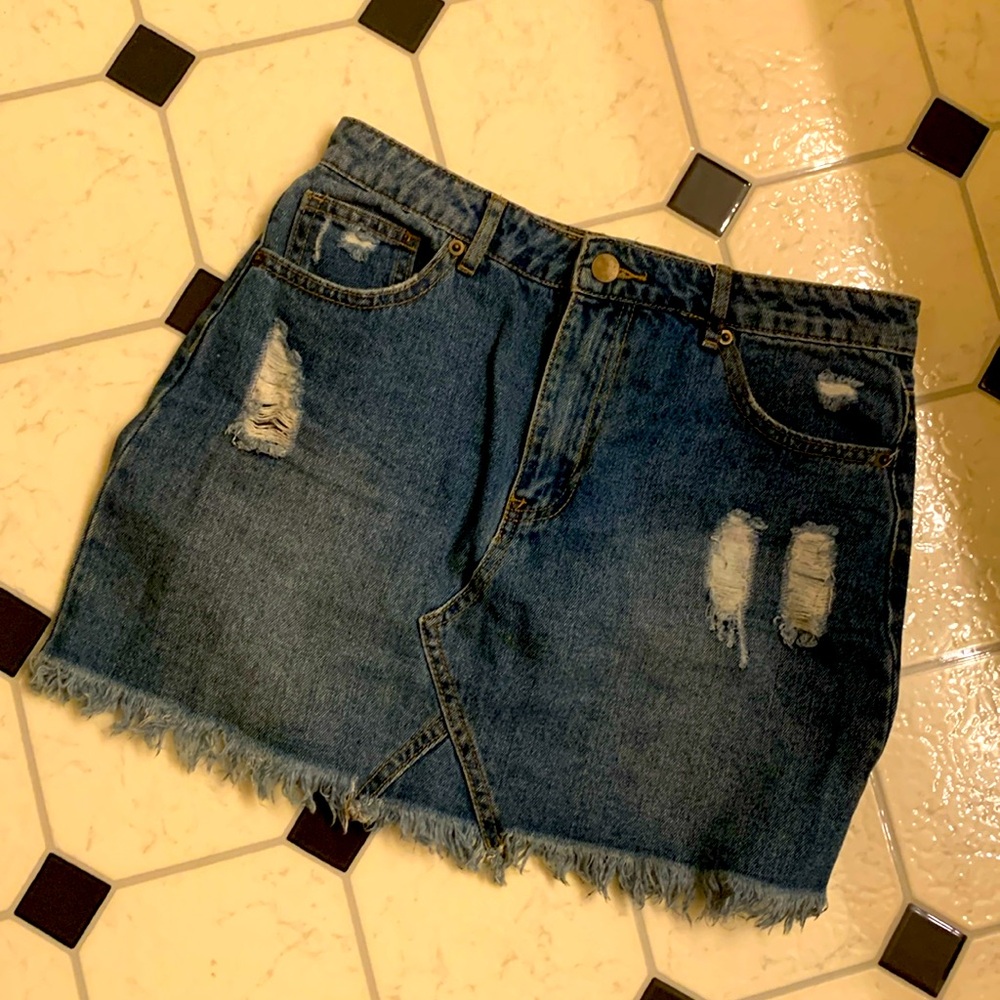 Forever 21 Jean skirt size small